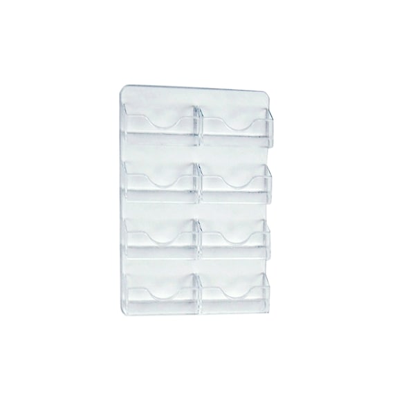 Eight Pocket Wall Mount Business/Gift Card Holder, PK2
